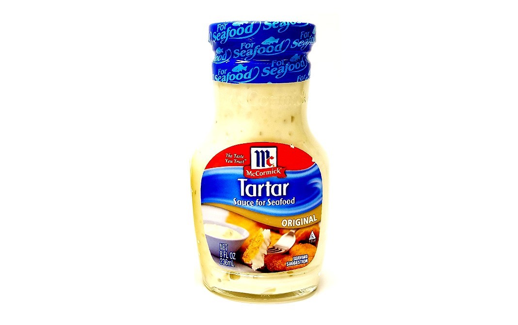 McCormick Tartar Sauce for Seafood Original   Glass Bottle  236 millilitre